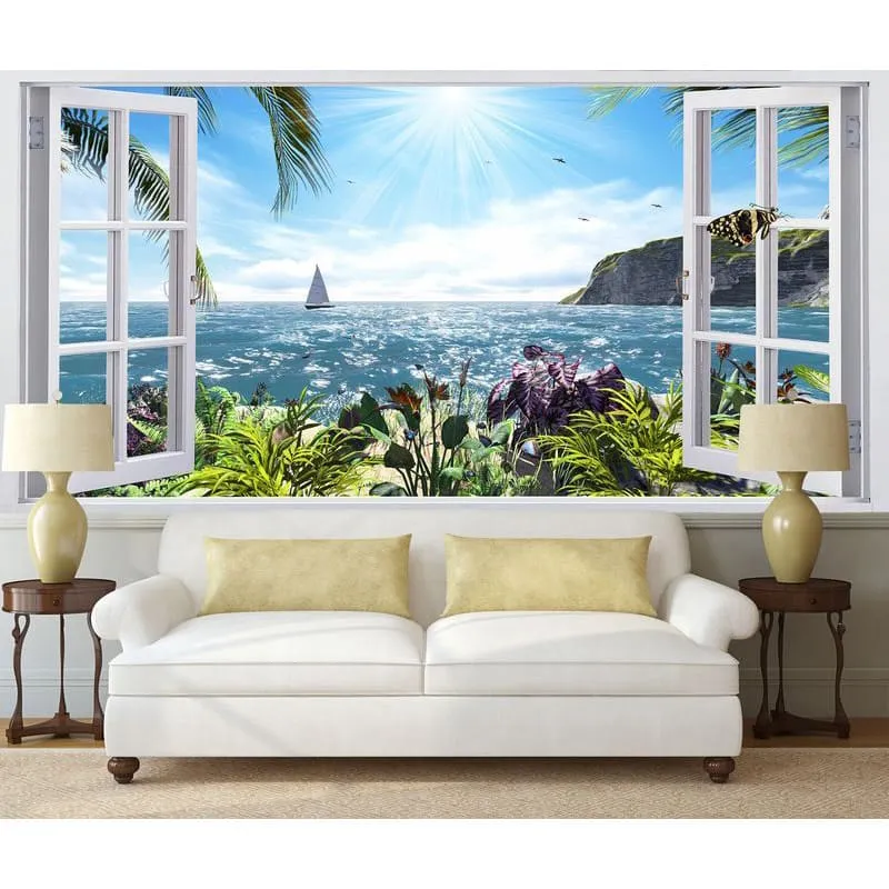 Фотообои рулонные Citydecor Вид из окна 2 на флизелиновой основе 400x254 см
