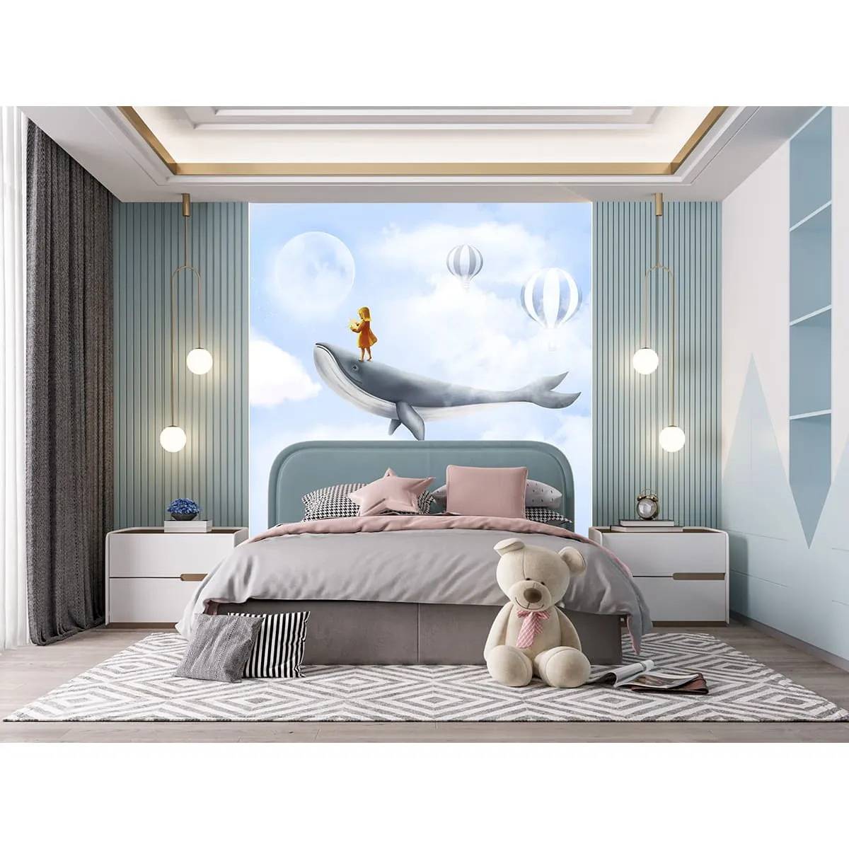 Фотообои рулонные Citydecor Звездная ночь 3 на флизелиновой основе 300x260 см